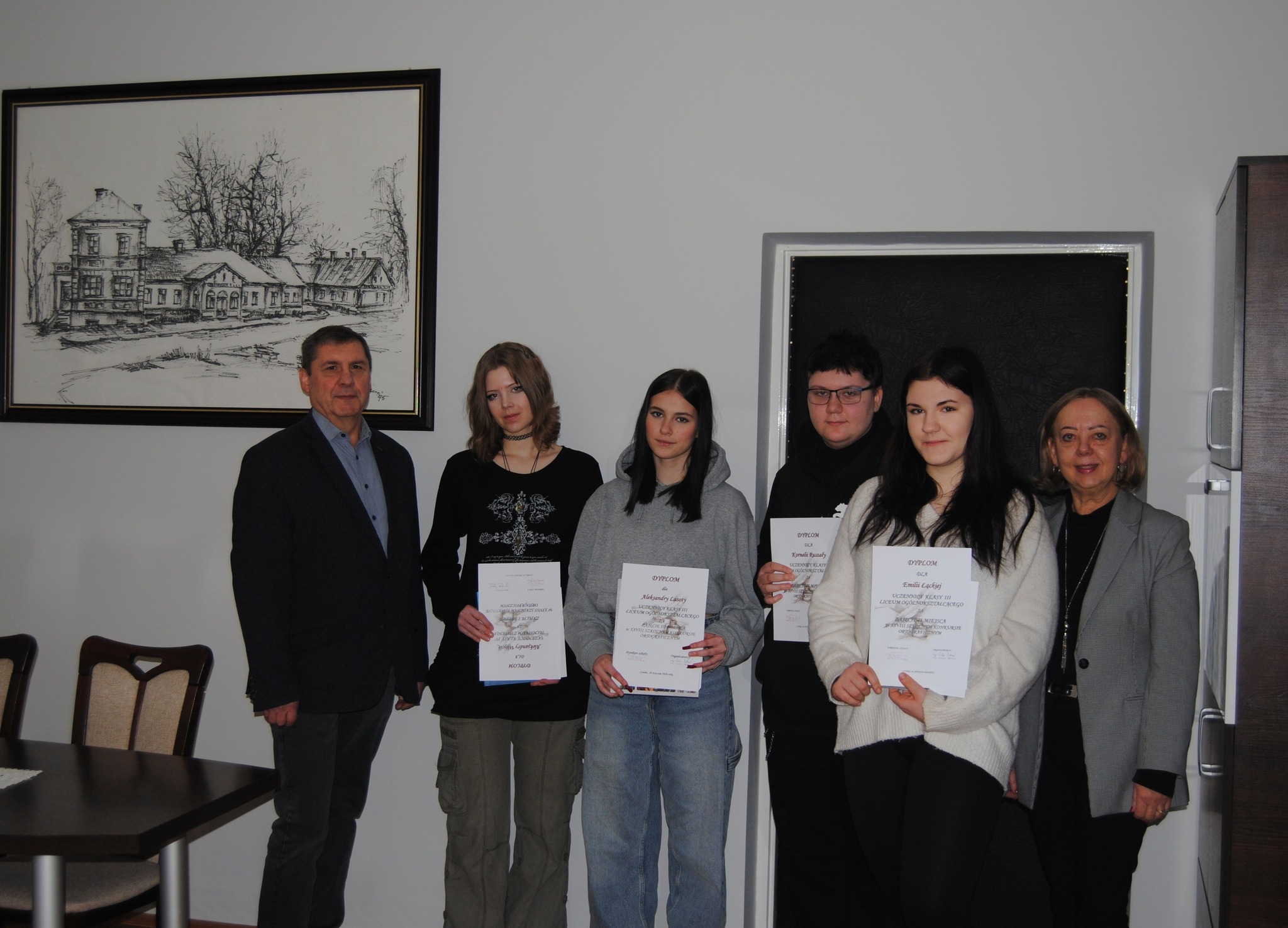 Laureaci Szkolnego Konkursu Ortograficznego